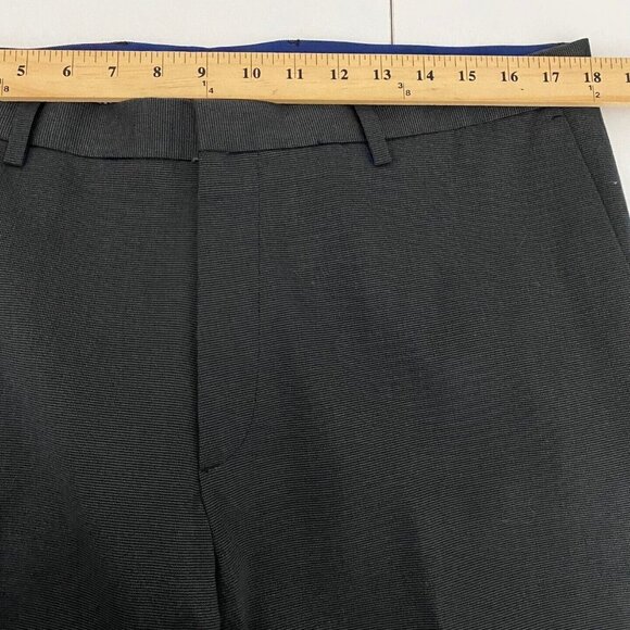 Banana Republic Non-Iron Tailored Slim Fit Pants Wool Taupe Gray Size 34x32 - Picture 8 of 9